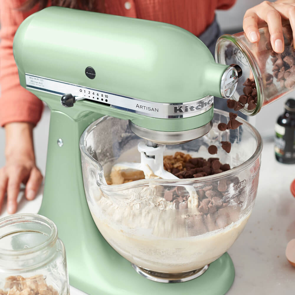 KitchenAid Pistachio 4.8L Artisan Stand Mixer 5KSM125 | Jarrolds